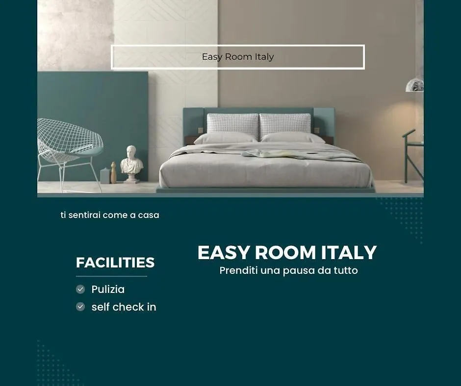 Easy Room Italy Balcony Milan